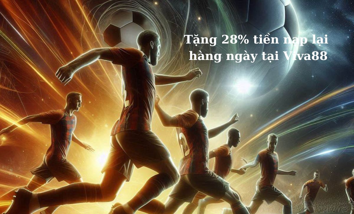 Tặng 28% tiền nạp lại hàng ngày tại Viva88